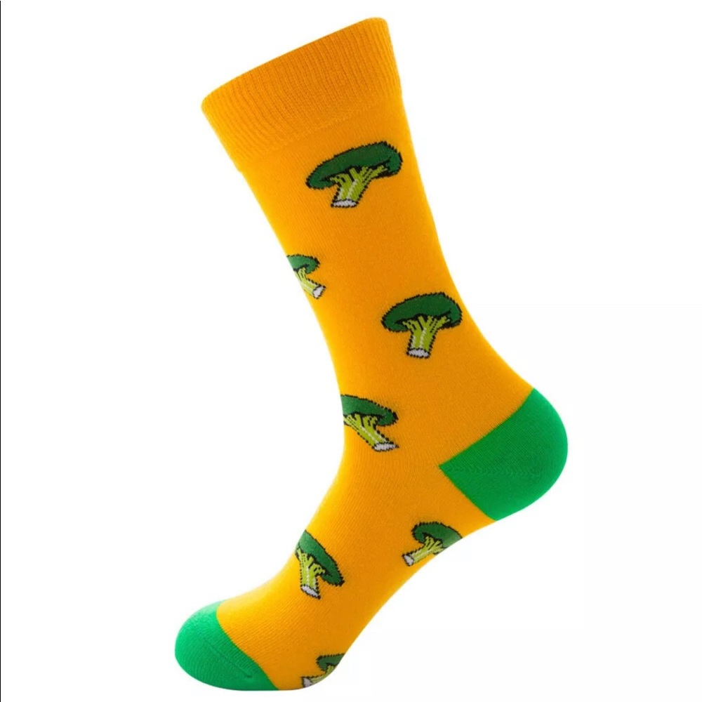 🍒🍒 Broccoli Crew Socks